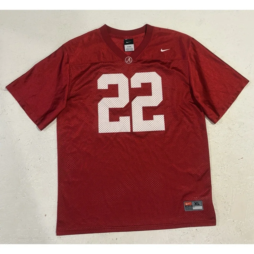 Alabama Crimson Tide #22 Nike Team Youth Football Jersey‎ Size XL Red Athletic